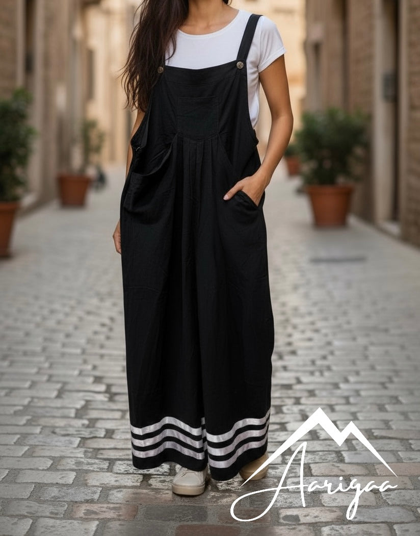 Black Jumper with Lavender Assorted Ribbons