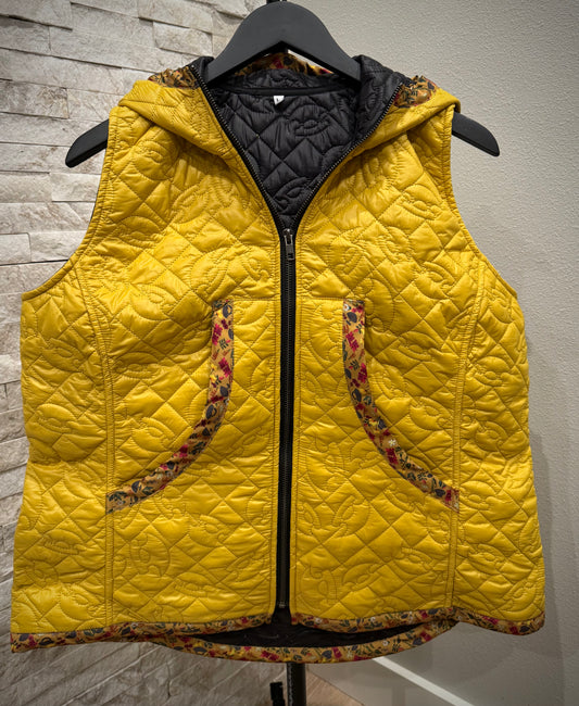 Brador Quilted Ulu Vest Marigold