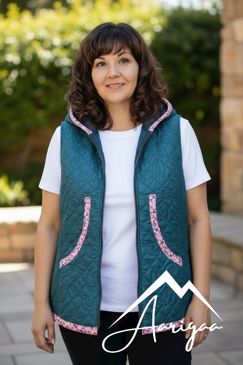 Vestpuk: XL: Back Center Length 26”,  Front Bottom Hem Flat Measurement: 24 ¾”, Bust: 48”