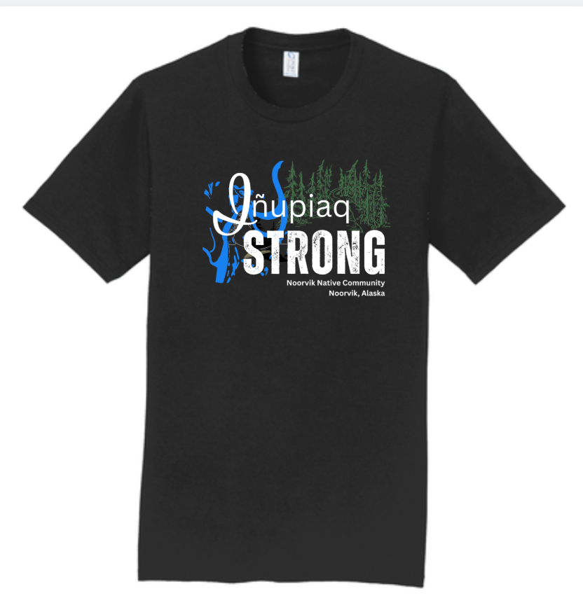 Iñupiaq Strong Noorvik Native Community T-Shirt